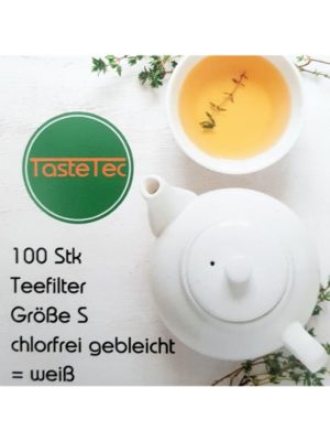 TasteTec Teefilter Größe S, 100 Stk.