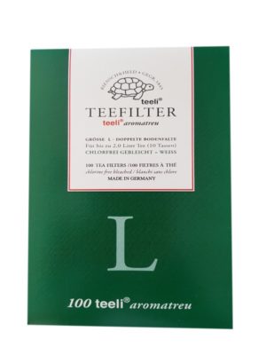 teeli aromatreu L, weiß, 100 Teefilter