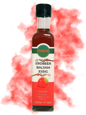 TasteTec Signature Edition Erdbeer Balsam Essig 3%, 250ml Glasflasche