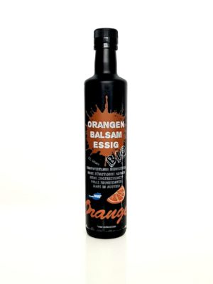 TasteTec Premium Orangen Balsamessig BIO 500ml, Glasflasche - B-Ware (Farbfehler)