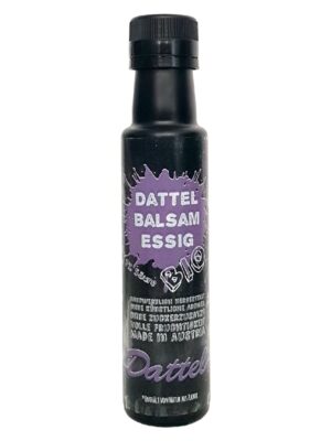 TasteTec Premium Dattel Balsamessig BIO 100ml, Glasflasche
