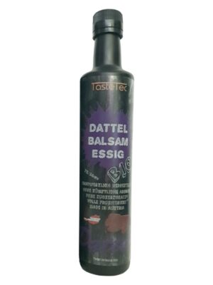 TasteTec Premium Dattel Balsamessig BIO 500ml, Glasflasche